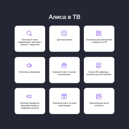 43" Телевизор StarWind SW-LED43UG400 4K Ultra HD, СМАРТ ТВ, YaOS, стальной