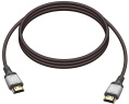 Кабель аудио-видео Digma D-HDMI-V2.0-2M,  HDMI (m) -  HDMI (m),  ver 2.0,  2м, GOLD,  черный
