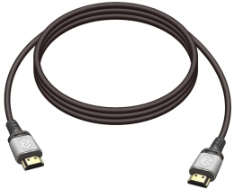 Кабель аудио-видео Digma D-HDMI-V2.0-2M,  HDMI (m) -  HDMI (m),  ver 2.0,  2м, GOLD,  черный