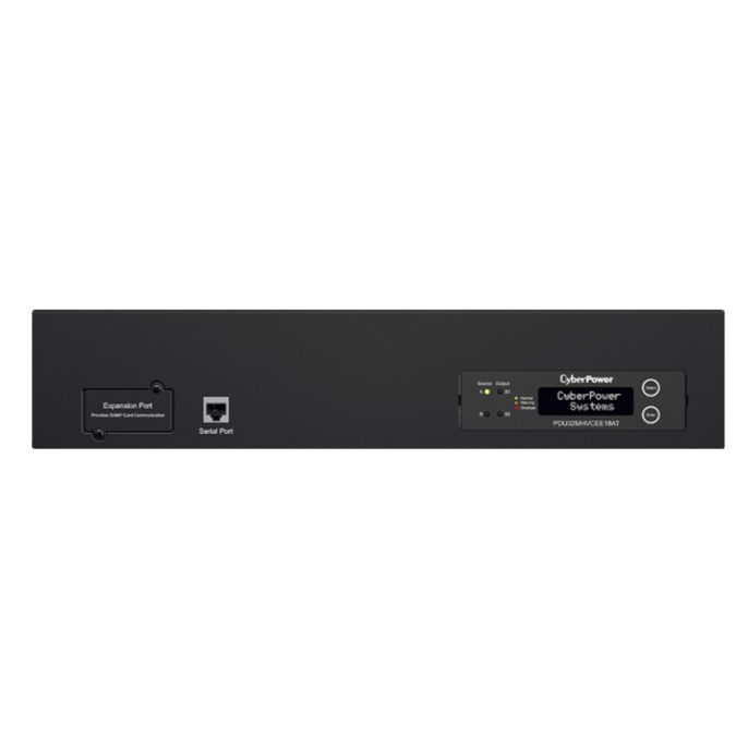 ATS CyberPower PDU24302 (PDU32MHVCEE18AT) 2U type, 32Amp, plug IEC 309 32A, (16) IEC 320 C13, (2) IEC 320 C19 PDU24302 
