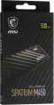 Твердотельный накопитель SSD MSI M.2 2280 500GB SPATIUM M450 V1 S78-440K380-P83