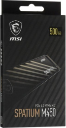 Твердотельный накопитель SSD MSI M.2 2280 500GB SPATIUM M450 V1 S78-440K380-P83