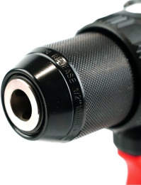 Дрель-шуруповерт TEH TDBL1020 (напряжение 20V, обороты: 0-500/2100 об/мин, крутящий момент 100Нм, быстрозажимной патрон 13 мм, в комплекте крюк для ремня, поставляется в коробке без АКБ и ЗУ)