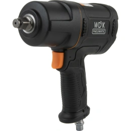 Пневматический ударный гайковерт WIEDERKRAFT 1/2", 1750 Нм, композитный корпус WDK-20450