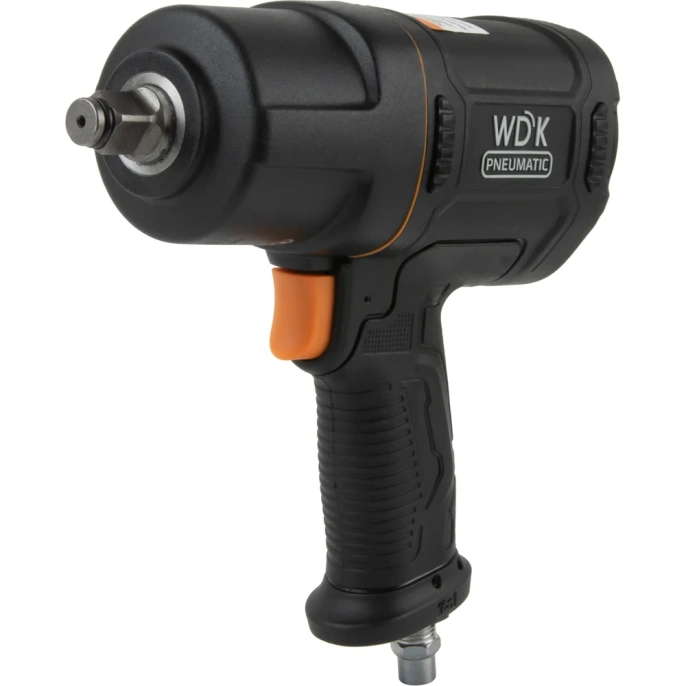 Пневматический ударный гайковерт WIEDERKRAFT 1/2", 1750 Нм, композитный корпус WDK-20450
