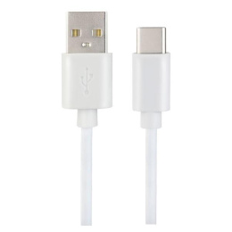 PERFEO Кабель USB2.0 A вилка - USB Type-C вилка, белый, длина 1 м., бокс U4704