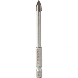 Сверло по стеклу и керамике QUADRO-X HEX 6 мм rage by VIRA 554072