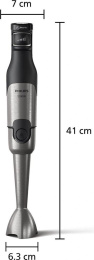Блендер погружной Philips HR2682/00 1200Вт черный