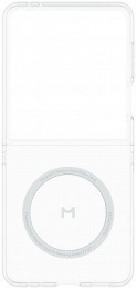 Чехол для смартфона Magssory CPL033 для Samsung Galaxy Z Flip 7 Прозрачный поликарбонат, с магнитами