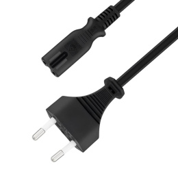 5bites Кабель питания PC305-50A IEC-320-C7 / CEE 7/16 / 220V / 2G*0.50MM / 6A / CCA / 5M