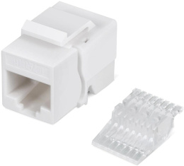 Модуль Cabeus KJ-RJ45-CAT.6-TOOLLESS информ. Keystone RJ45 кат.6 UTP бел.