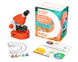 Микроскоп Levenhuk Discovery Micro Terra с книгой