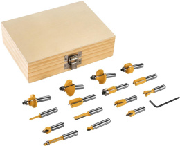 Набор фрез DEKO DH16, универсальный, 8мм, 16 [065-0790]