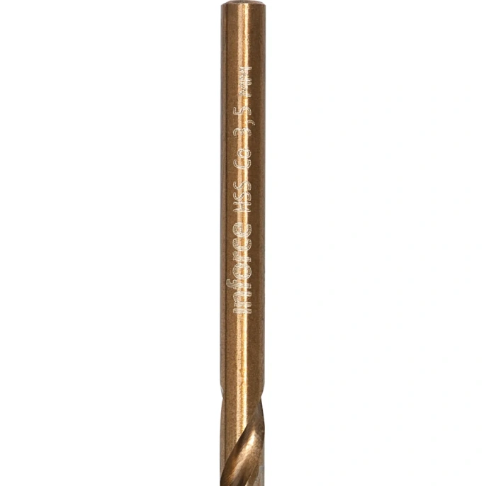 Сверло по металлу HSS-CO (10 шт/уп; 3.5x70x39 мм) Inforce 11-01-443