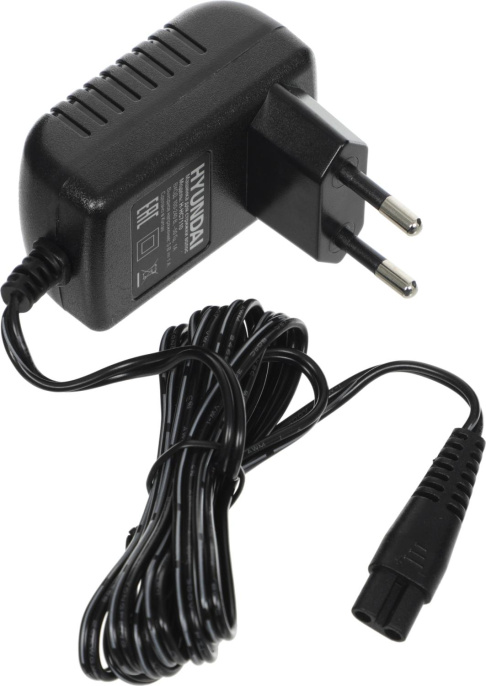 Машинка для стрижки Hyundai H-HC7110 серебристый/черный 5Вт насадок в компл:6шт