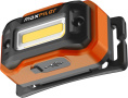 Фонарь налобный аккумуляторный MaxPiler MHF-01 (300/100/20/8 Лм, LED COB, 65°, 5 реж, 1.5-18 ч, инд. заряда)