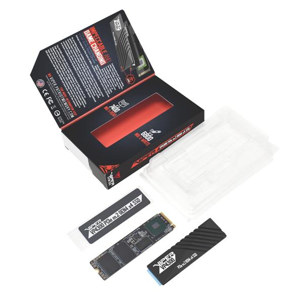 Накопитель SSD Patriot PCIe 4.0 x4 1TB VP4300-1TBM28H Viper VP4300 M.2 2280