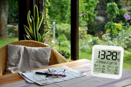 Метеостанция Bresser MyTime Meteotime LCD, белые