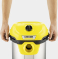 Строительный пылесос Karcher WD 2 Plus S V-15/4/18,  желтый [1.628-050.0]