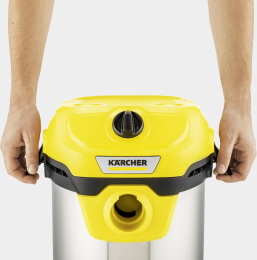 Строительный пылесос Karcher WD 2 Plus S V-15/4/18,  желтый [1.628-050.0]