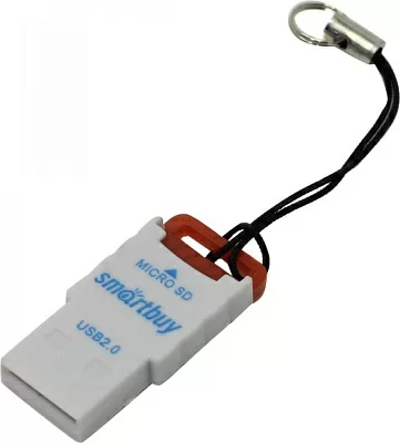 Картридер Smartbuy SBR-707-R USB2.0 microSDXC Card Reader/Writer