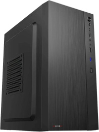 Корпус Accord ACC-XA05 черный без БП mATX 1x80mm 1x120mm 2xUSB2.0 1xUSB3.0 audio bott PSU