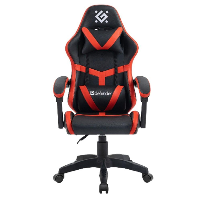 Defender игровое кресло Synergy Черный/Красный,класс 3,PU,64029
