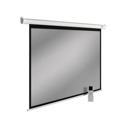 Настенно-потолочный рулонный экран Cactus SIlverMotoExpert 4:3, 150x200 см, белый моторизованный привод CS-PSSME-200X150-WT 1195475