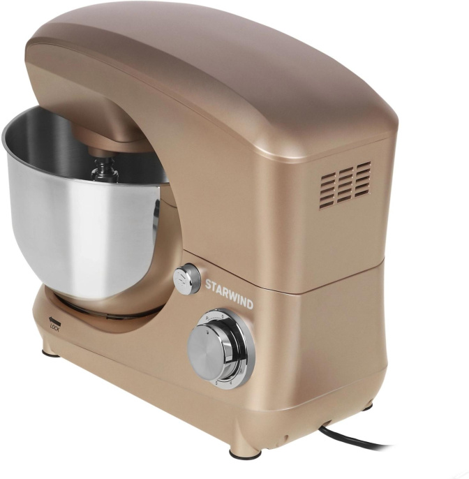 Миксер планетарный StarWind SPM5181, 1300Вт, золотистый