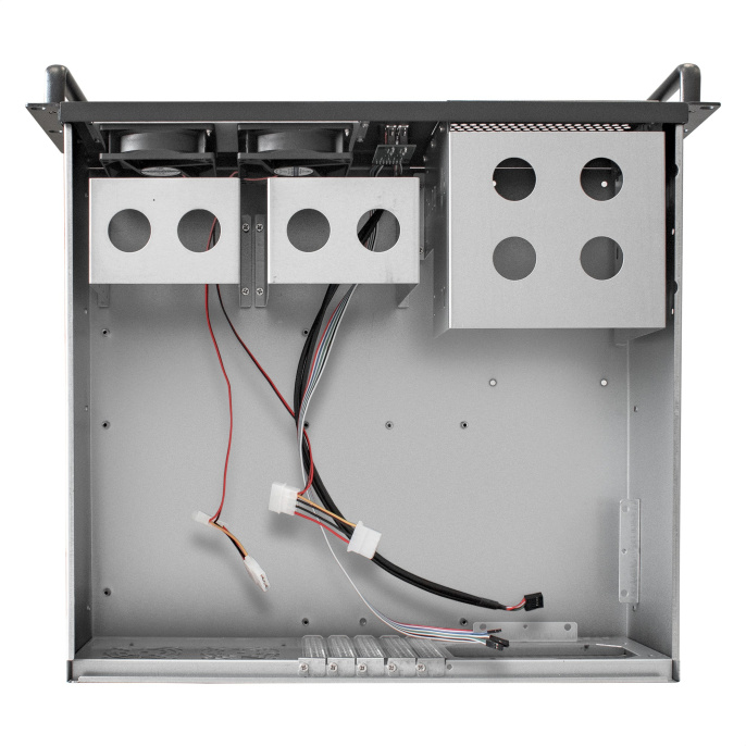Серверный корпус ExeGate Pro 3U390-08 <RM 19", высота 3U, глубина 390, без БП, USB> EX264270RUS
