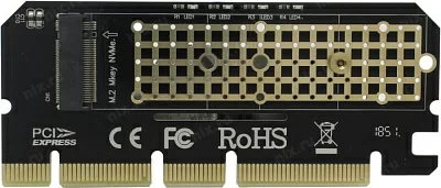 Переходник Espada PCIeNVME Адаптер M.2 - PCI-Ex16