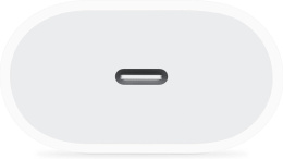 Сетевое зарядное устройство Apple A2347,  USB-C, 20Вт, 2.2A, белый [md3j4zm/a]