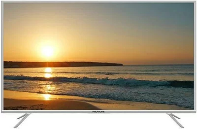 Телевизор LED PolarLine 65" 65PU51TC-SM серебристый Ultra HD 50Hz DVB-T DVB-T2 DVB-C USB WiFi Smart TV (RUS)