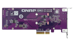 Адаптер QNAP QM2-2P-344A 2xM.2 22110\2280 PCIe Gen3 x4 NVMe SSD, Low-profile and Full-height brackets incl