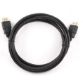 Кабель HDMI Cablexpert CC-HDMI4-0.5M, 19M/19M, v2.0, медь, позол.разъемы, экран, 0.5м, черный, пак