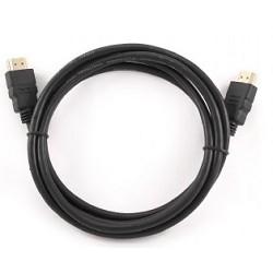 Кабель HDMI Cablexpert CC-HDMI4-0.5M, 19M/19M, v2.0, медь, позол.разъемы, экран, 0.5м, черный, пак