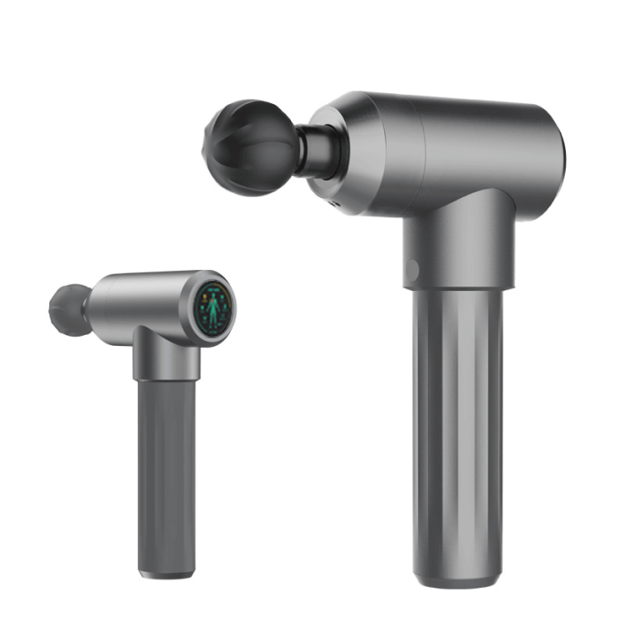 Массажер перкуссионный FITTOP SuperHit Pro,  серый