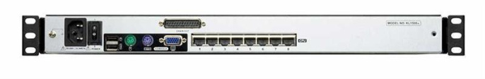 KVM консоль ATEN KL1508AN-AXA-RG 8P CAT-5 HIGH DENSITY DUAL RAIL LCD