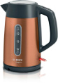 Чайник электрический Bosch TWK4P, 1.7л, нержавеющая сталь/пластик