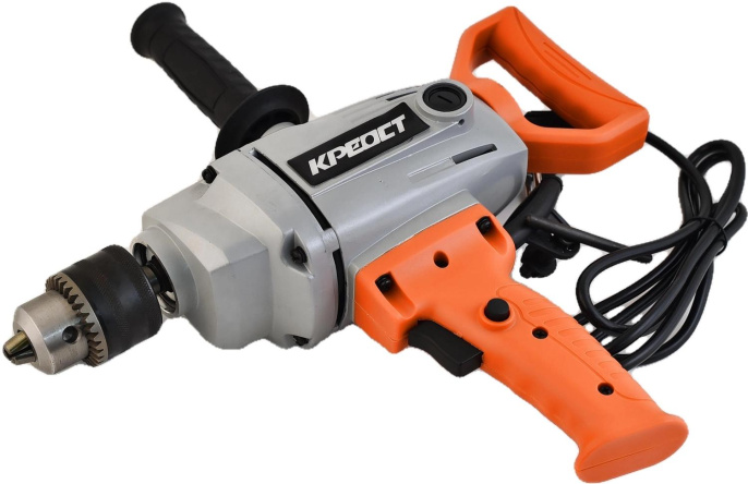 Дрель-миксер безударная Креост KE-900-16 900Вт ключевой реверс