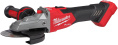 Угловая шлифмашина Milwaukee M18 FSAGF125XB-0X 4933478438 диаметр диска: 125 мм, 8500 об/мин холостого хода, питание: аккумулятор 18 В, защитный кожух, защита от случайного включения, антивибрационная боковая рукоятка, фланец, фланцевая гайка, ключ, пр