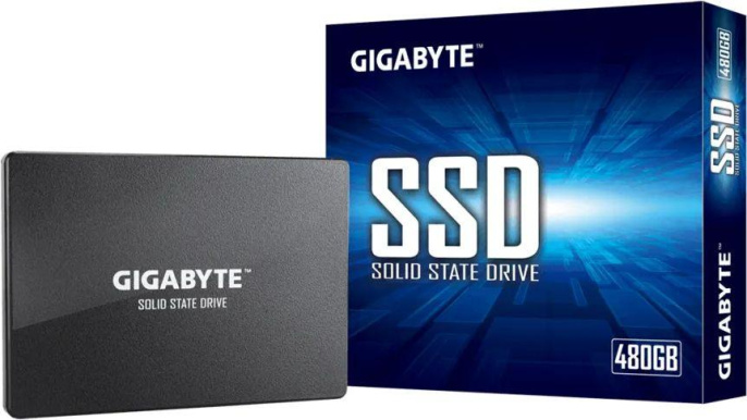 Твердотельный накопитель SSD Gigabyte GP-GSTFS31480GNTD 480GB 2.5" Client SATA 6Gb/s, 550/480, IOPS 75/70K, MTBF 2M, TLC, DRAM less, 200TBW, RTL {40} (804787)