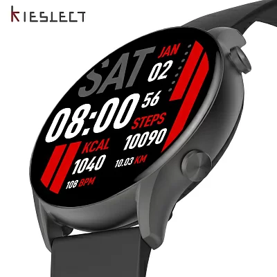 Kieslect Kr Smart Calling Watch Black [YFT2024EU]