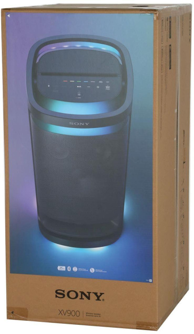 Минисистема Sony SRS-XV900 черный 100Вт USB BT