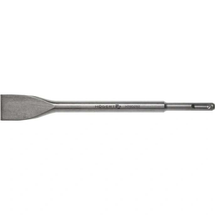Плоское зубило SDS-plus 40x14x250 мм HOEGERT TECHNIK HT6D282