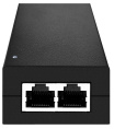 PoE-инжектор Gigabit Ethernet/ PoE-инжектор Gigabit Ethernet на 1 порт. Совместим с оборудованием PoE IEEE 802.3af. без автоматического определения PoE Мощность PoE на порт - до 15.4W. Напряжение PoE - 50V конт. 1,2 + ; 3,6 - . Порты: вх. - 1 x RJ45 1 (NS