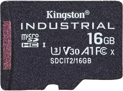Карта памяти Kingston SDCIT2/16GBSP microSDHC Memory Card 16Gb UHS-I U3