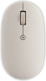Мышь компьютерная Satechi OntheGo Bluetooth Mouse with USB-C Rechargeable Battery. Цвет: песочный (ST-MOTGW)