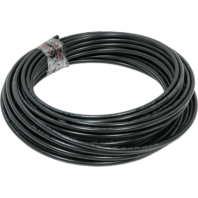 Трубка TRN 8/6-NX-BOX25 полиамид, черная, бухта 25 м Camozzi SRF50-3208-330017