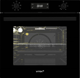 Духовой шкаф Электрический Vitek VEO 6480 BG стекло черное